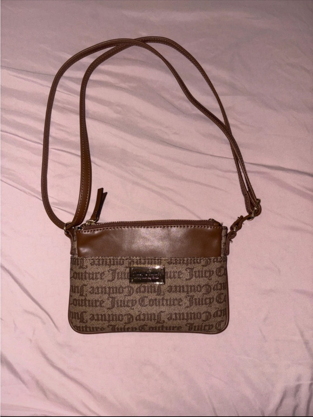 Juicy Couture Brown Signature Logo Crossbody